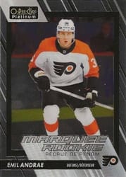 2023-24 O-Pee-Chee Platinum Base Set Emil Andrae #253 card
