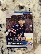 2019 Topps Now NHL Stickers Emil Bemstrom #69 card