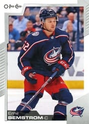 2020-21 O-Pee-Chee Base Set Emil Bemstrom #203 card