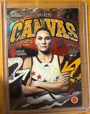 2025 Topps Chrome McDonald's All American Concrete Canvas Emilee Skinner #CC-9 card