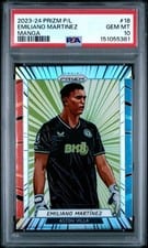 2023 Panini Prizm Premier League Manga Emiliano Martinez #18 card