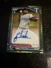 2024 Bowman Chrome Prospects Autographs Emiliano Teodo #CPA-ETE card