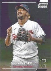 2022 Stadium Club Chrome Base Set Emmanuel Clase #318 card