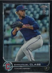 2022 Topps Chrome Ben Baller Edition Base Set Emmanuel Clase #130 card