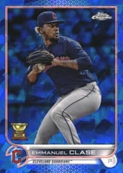 2022 Topps Chrome Sapphire Edition Base Set Emmanuel Clase #190 card