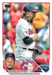 2023 Topps Base Set Emmanuel Clase #117 card