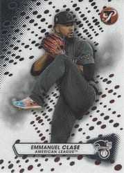 2023 Topps Pristine Base Set Emmanuel Clase #271 card
