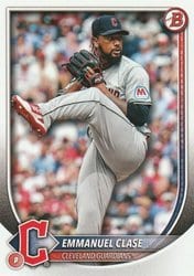 2025 Bowman Base Set Emmanuel Clase #15 card