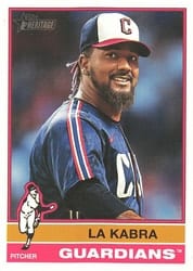 2025 Topps Heritage Base Set Emmanuel Clase #120 card