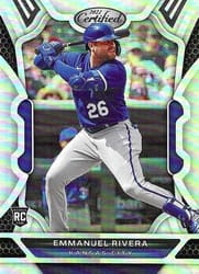 2022 Panini Chronicles Certified Emmanuel Rivera #49 card