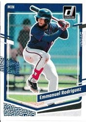 2023 Donruss Base Set Emmanuel Rodriguez #137 card