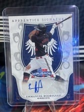 2024 Panini Crusade Apprentice Signatures Emmanuel Rodriguez #AS-ERG card
