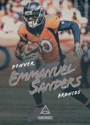 2018 Panini Luminance Base Set Emmanuel Sanders #14 card