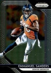2018 Panini Prizm Base Set Emmanuel Sanders #139 card