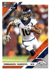 2019 Donruss Base Set Emmanuel Sanders #87 card