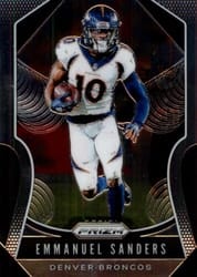 2019 Panini Prizm Base Set Emmanuel Sanders #200 card
