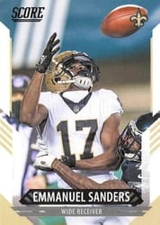 2021 Score Base Set Emmanuel Sanders #210 card