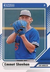 2024 Donruss Base Set Emmet Sheehan #88 card