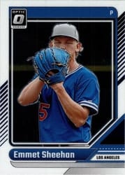2024 Donruss Optic Emmet Sheehan #88 card