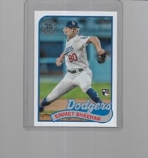 2024 Topps 1989 Topps Baseball 35th Anniversary (Series 1) Emmet Sheehan #89B-77 card