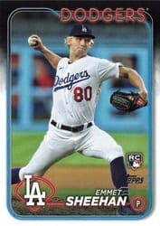 2024 Topps Base Set Emmet Sheehan #283 card