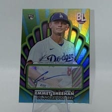 2024 Topps Big League Opening Act Autographs Emmet Sheehan #OAA-ES card