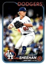 2024 Topps Update Base Set Emmet Sheehan #US141 card