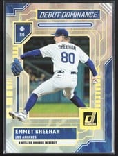 2025 Donruss Debut Dominance Emmet Sheehan #3 card
