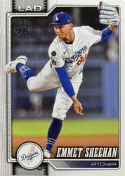 2026 Topps Base Set Emmet Sheehan #524 card