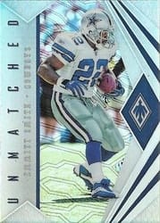 2018 Panini Phoenix Unmatched Emmitt Smith #10 card