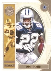 2019 Panini Legacy Base Set Emmitt Smith #128 card