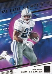 2020 Donruss Retro Series Emmitt Smith #RS-ES card