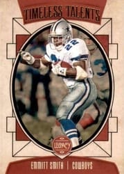 2020 Panini Legacy Timeless Talents Emmitt Smith #TT-ES card