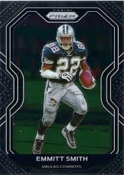 2020 Panini Prizm Base Set Emmitt Smith #157 card
