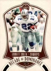 2021 Panini Legacy Decade of Dominance Emmitt Smith #DD-11 card