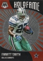 2021 Panini Mosaic HoloFame Emmitt Smith #7 card