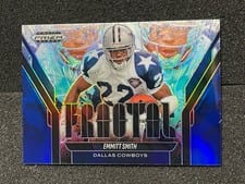 2025 Panini Prizm Black Fractal Emmitt Smith #4 card