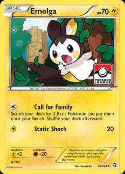 Dragons Exalted Emolga #45 card