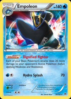 2015 BREAKthrough Empoleon #38 card