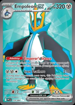 Phantasmal Flames Empoleon ex #114 card