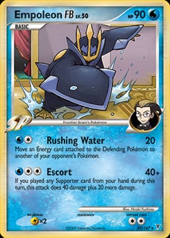 Supreme Victors Empoleon FB #27 card