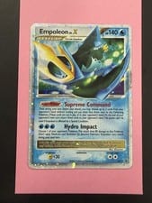 2007 DP Black Star Promos Empoleon LV.X #DP11 card