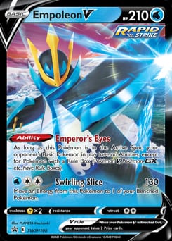 SWSH Black Star Promos Empoleon V #SWSH108 card