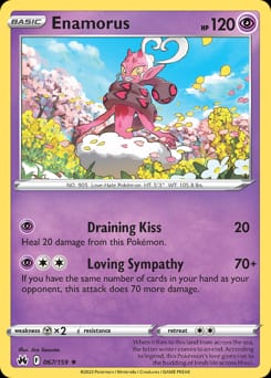 Crown Zenith Enamorus #67 card