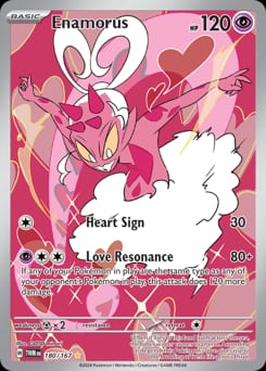 2024 Twilight Masquerade Enamorus #180 card