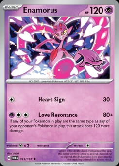 Twilight Masquerade Enamorus #93 card