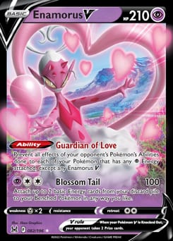 Lost Origin Enamorus V #82 card