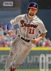 2018 Stadium Club Base Set Ender Inciarte #64 card