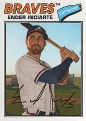 2018 Topps Archives Base Set Ender Inciarte #197 card