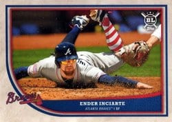 2018 Topps Big League Base Set Ender Inciarte #9 card